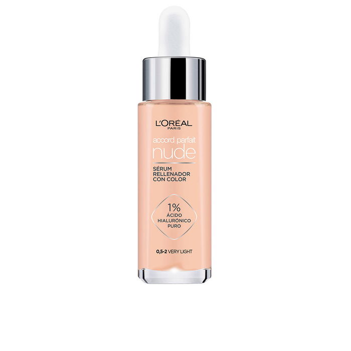L'Oréal Paris ACCORD PARFAIT NUDE Suero con Color #0,5-2 30 ml L'Oréal Paris ACCORD PARFAIT NUDE Suero con Color #0,5-2 30 ml