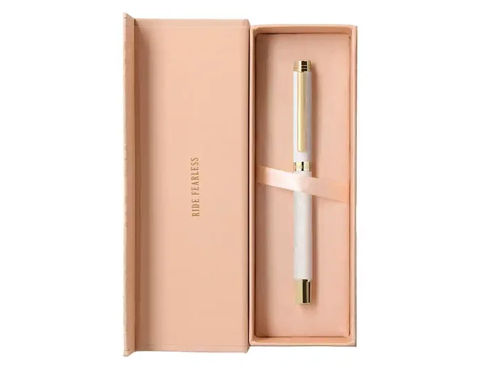 Belius Roller Wild West Aluminio Crema Dorado Tinta Negra Caja de Diseño