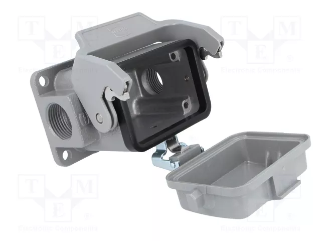 HARTING Carcasa para conectores HDC Han® B tamaño 6B con tapa