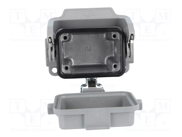 HARTING Carcasa para conectores HDC Han® B tamaño 6B con tapa