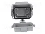 HARTING Carcasa para conectores HDC Han® B tamaño 6B con tapa