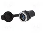 EMAS Conector Hembra USB 3.0 IP65 para Panel de 22mm