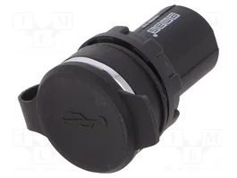 EMAS Conector Hembra USB 3.0 IP65 para Panel de 22mm