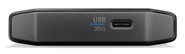 SanDisk Caja Externa SSD Pro-Blade Transport, USB 3.2 Gen 2x2 (USB-C), 20 Gbit/s, 1 TB, Portátil, Negro - Incluye Cable USB-C