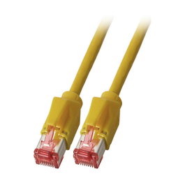 EFB Elektronik K8708GE.1,5 Cable de red Cat6a S/FTP RJ-45 Amarillo 1,5m