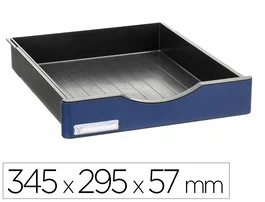 Archivo 2000 Cajón modular archivo 2000 archivodoc grande frontal intercambiable color azul 345x295x57 mm