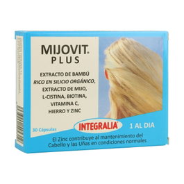 Integralia Mijovit Plus 30 Cápsulas - Complemento Alimenticio con Vitaminas, Minerales y Onagra