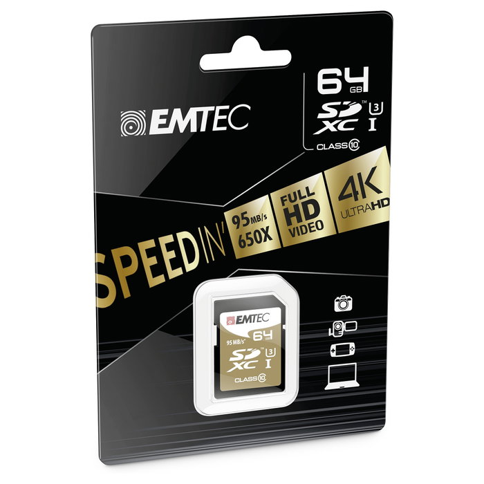 Emtec SpeedIN Pro 64GB UHS-I U3 V30