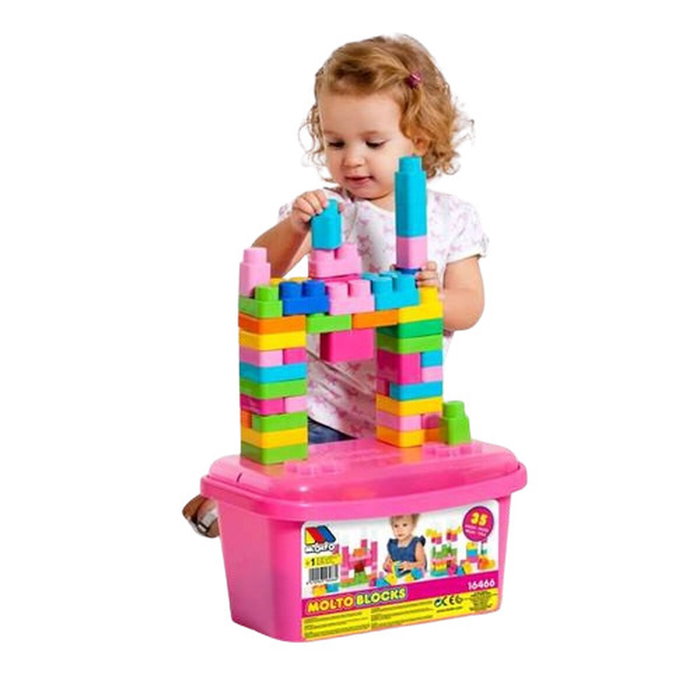 Molto Caja Bloques de Construcción 35 piezas