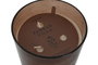 DKD Home Decor Vela de Cristal Ámbar 640gr