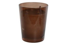 DKD Home Decor Vela de Cristal Ámbar 640gr