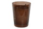 DKD Home Decor Vela de Cristal Ámbar 640gr