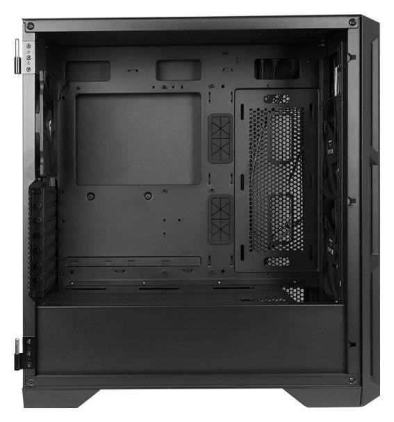 Chieftec Apex Air GA-01B-M-OP Caja Torre ATX Negra, SPCC y Vidrio Templado, 7 Ventiladores PWM