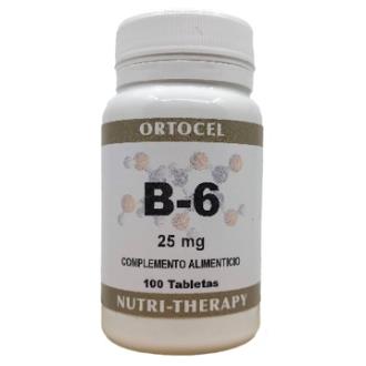ORTOCEL NUTRI-THERAPY Vitamina B-6 100 comp. ORTOCEL NUTRI-THERAPY Vitamina B-6 100 comp.