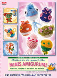 Muñecos de ganchillo minis amigurumis, Nelli Bolgert - DRAC