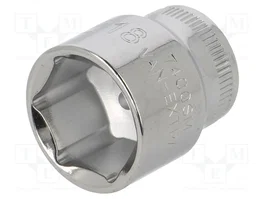 BAHCO Vaso de 6 ángulos HEX 18mm 3/8 pulgadas