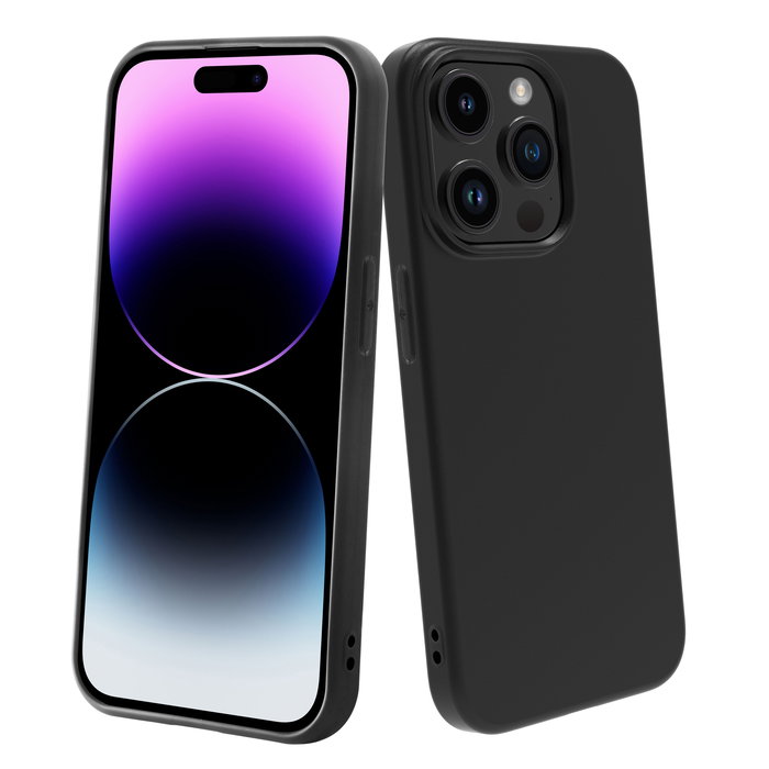 Muvit Funda Recycletek para Apple iPhone 15, Protección Ecológica Hecha con Material Reciclado y Reciclable