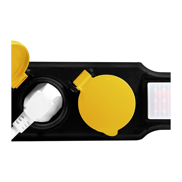LogiLink Regleta de 6 tomas CEE 7/3 con interruptor para exteriores