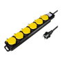 LogiLink Regleta de 6 tomas CEE 7/3 con interruptor para exteriores