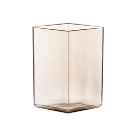 Iittala Jarrón Ruutu Lino Cristal Soplado Altura 14 cm (2 Unidades)