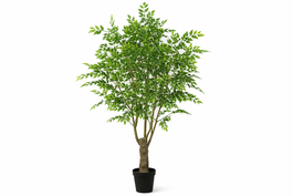 DKD Home Decor Árbol Ficus Verde 100x100x210 cm