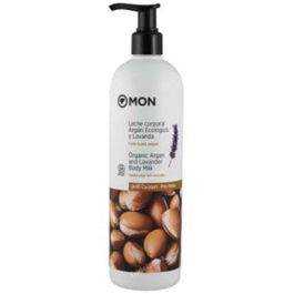 MON Leche Corporal Lavanda y Argán Ecológica 500ml - Nutre e hidrata con Aloe Vera y Manteca de Karité
