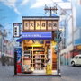 Maqueta Model Kit Miniature House Beika-cho Convenience Store 22 x 15 cm