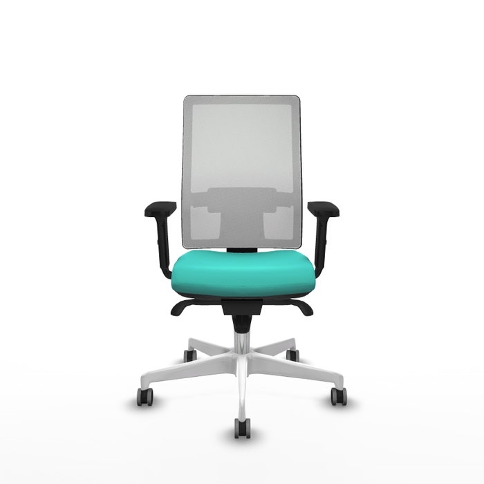 PIQUERAS Y CRESPO Silla de oficina Horna Turquesa y Blanco PIQUERAS Y CRESPO Silla de oficina Horna Turquesa y Blanco