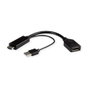 ROLINE Adaptador de Video HDMI + USB a DisplayPort 1.2a 12.03.3147