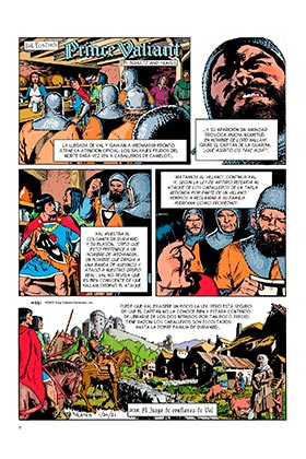 Tebeos Dolmen Editorial S.L. Príncipe Valiente 2021