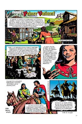 Tebeos Dolmen Editorial S.L. Príncipe Valiente 2021