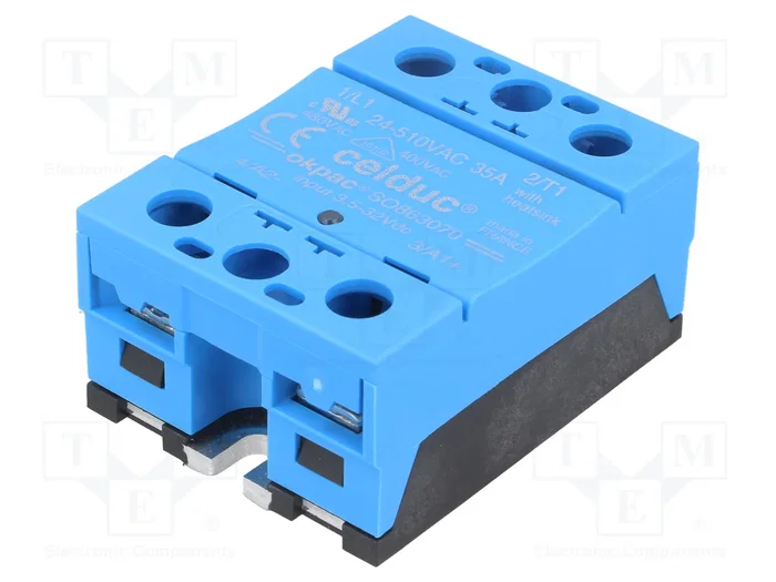 CELDUC Relé de semiconductor SO8 35A 24-510VAC CELDUC Relé de semiconductor SO8 35A 24-510VAC