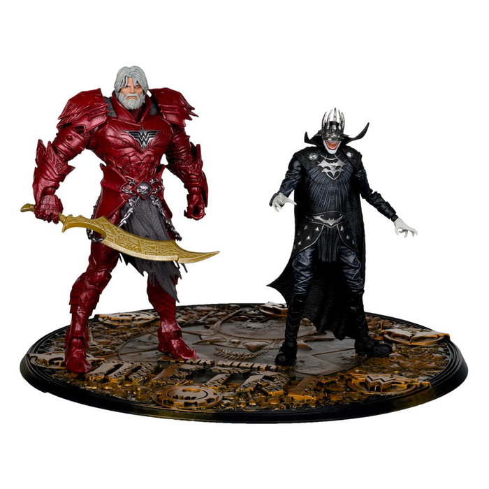 DC Multiverse McFarlane Collector Edition Pack de 2 Figuras #04 Batman who laughs (Knight Armor) & Merciless (Dark Multiverse) 18 cm