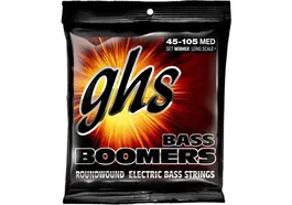 GHS Boomers® Medium (Escala Larga+) 45-105 Ghs Juego de Cuerdas para Bajo