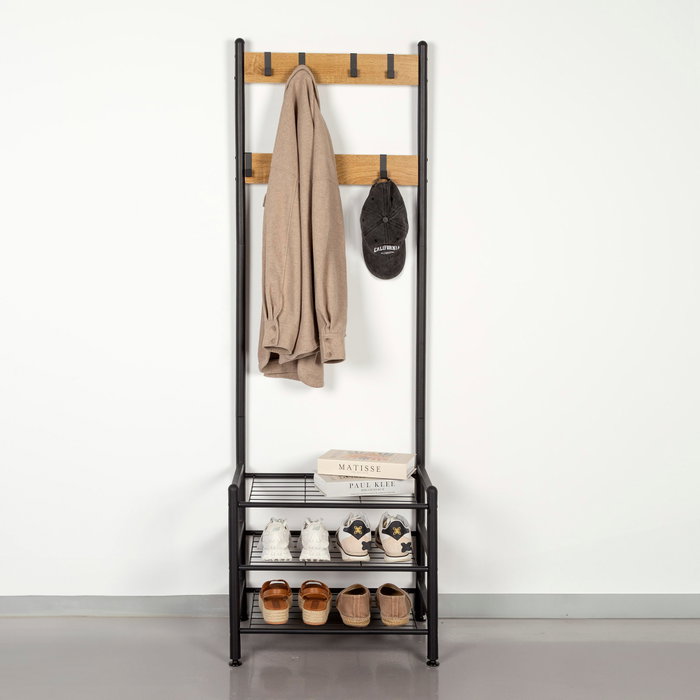 Color Baby Max Home-Perchero con Baldas 60x40x175 cm
