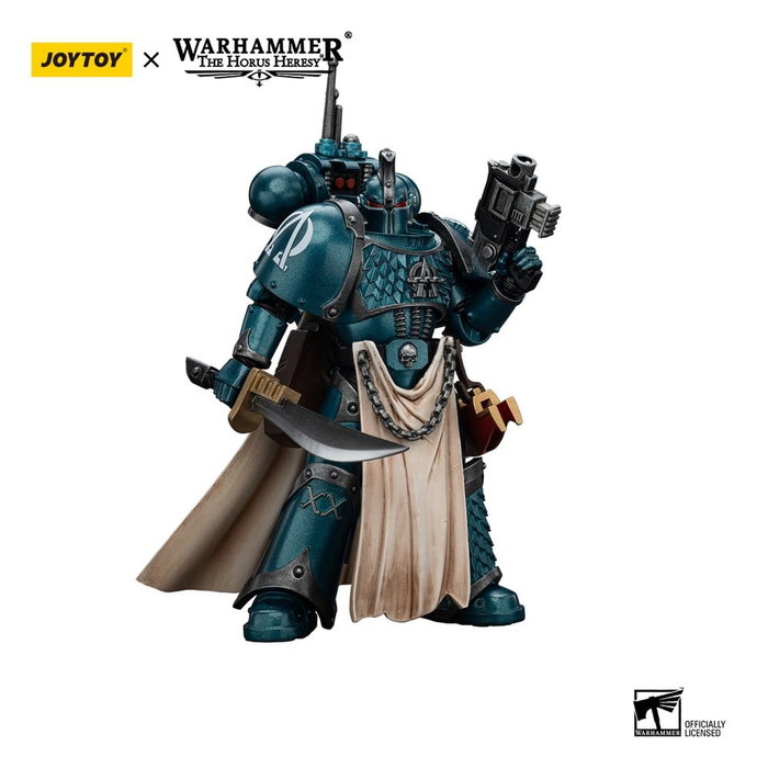 Joy Toy Warhammer The Horus Heresy Figura Alpha Legion Praetor con Power Sword 13 cm