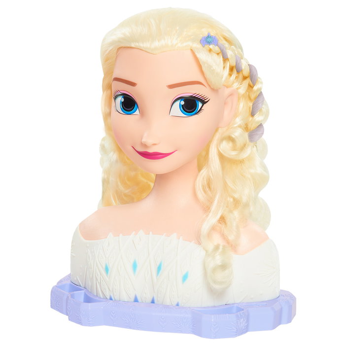 Just Play Busto Elsa Deluxe Disney Frozen 2 32796 Juego de Peinado