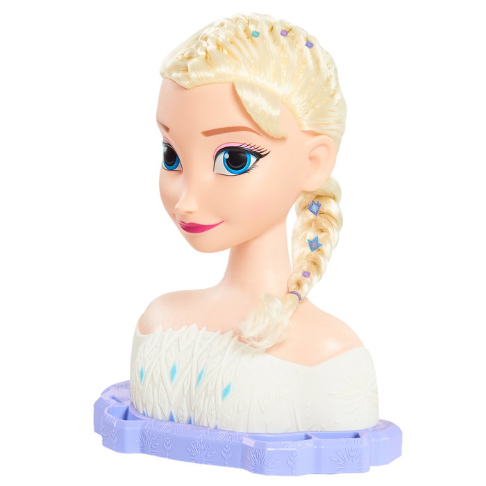 Just Play Busto Elsa Deluxe Disney Frozen 2 32796 Juego de Peinado