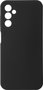 eSTUFF Funda de Silicona Suave con Forro de Microfibra para Samsung Galaxy A14 5G, Protección Trasera y Lateral, Color Negro - 1 Unidad por Paquete