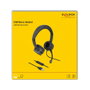 DeLOCK Auriculares Estéreo USB con Mando a Distancia y Botón Quick-Mute
