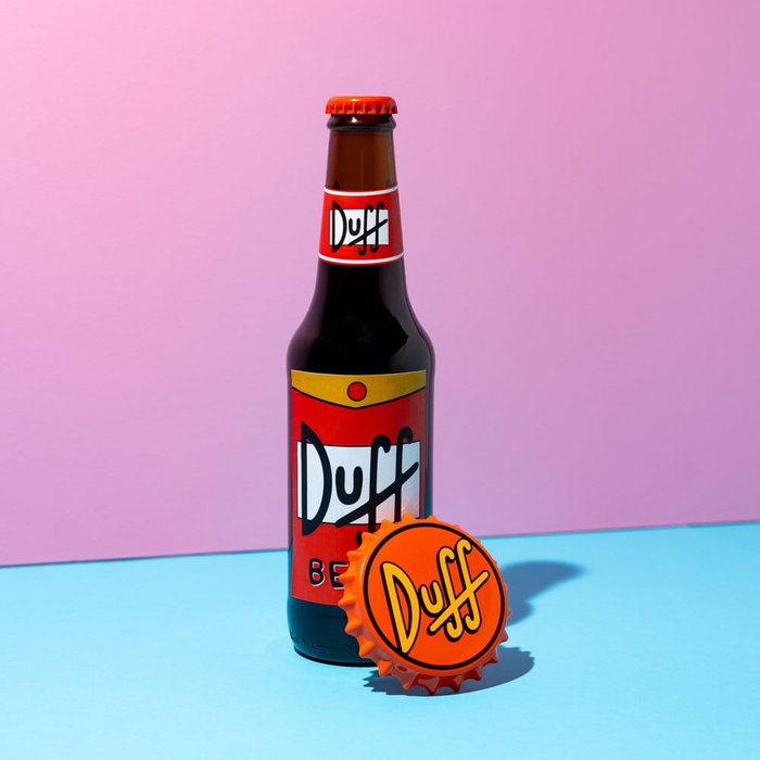 Los Simpson Imán con Abridor de Botellas Duff Beer 7 cm Los Simpson Imán con Abridor de Botellas Duff Beer 7 cm