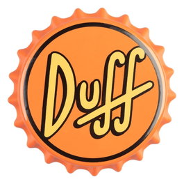 Los Simpson Imán con Abridor de Botellas Duff Beer 7 cm