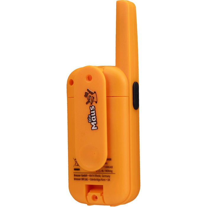 DieMaus Set de Walkie-Talkies con diseño de Ratón y Elefante DieMaus Set de Walkie-Talkies con diseño de Ratón y Elefante
