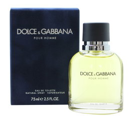 Dolce & Gabbana Pour Homme Eau De Toilette 75ml Vaporizador