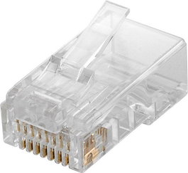 MicroConnect Enchufe Modular RJ45 MP8P8C CAT5e para Cables de Red Ethernet