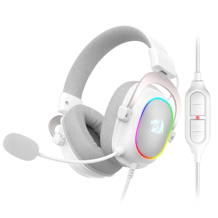 Redragon Zeus X H510 Auriculares Gaming RGB Virtual 7.1 USB Blanco Redragon Zeus X H510 Auriculares Gaming RGB Virtual 7.1 USB Blanco