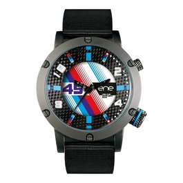 ENE Reloj Analógico 650000115 con Correa de Nylon Negra