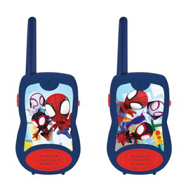 Lexibook Walkie-Talkies Spidey Marvel Niños 200m Alcance 2 Canales Comunicación Juego de Comunicación