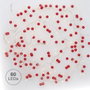 GSC Evolution Guirnalda LED de perlas rojas 1,5M Luz cálida