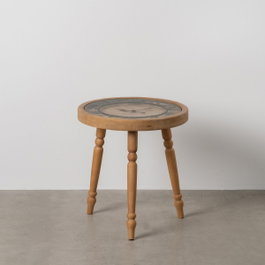 Ixia Mesita Reloj Natural DM-Madera